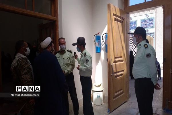 حضور  پرشور مردم در پای صندوق های رای شهرستان کاشمر