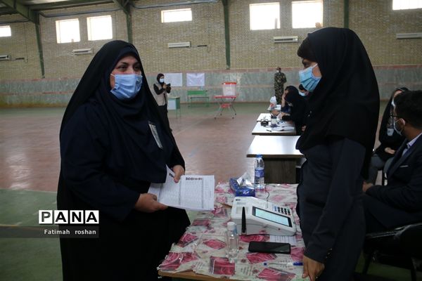 حضور و مشارکت مردم شهرستان امیدیه در انتخابات ۱۴۰۰-۲