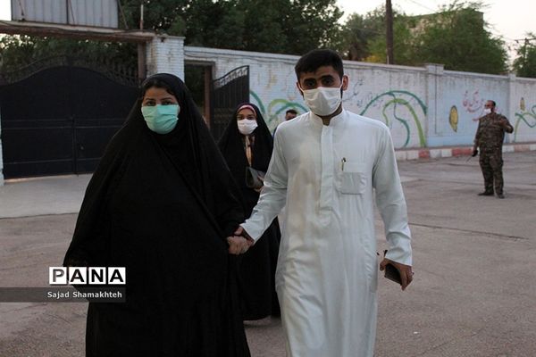 مشارکت و حضور مردم اهواز در انتخابات 1400-2