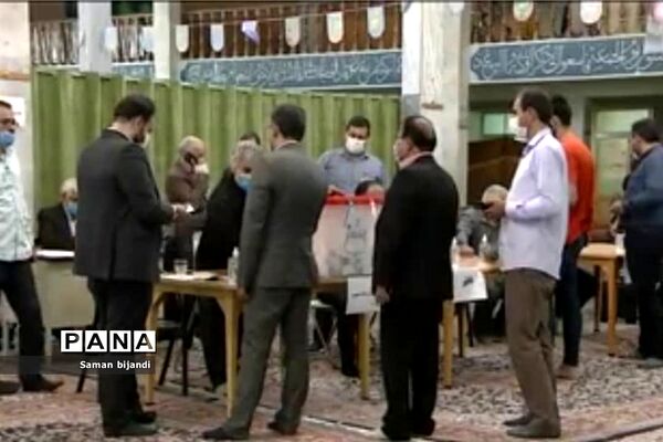 انتخابات پرشور مردم میدان در شهرستان بجنورد