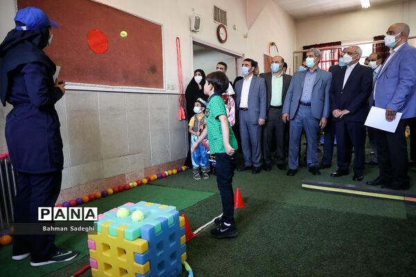 افتتاحیه طرح سنجش سلامت جسمانی و آمادگی تحصیلی نوآموزان