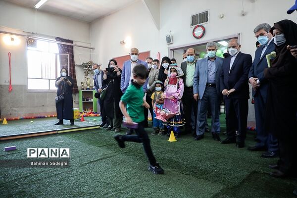 افتتاحیه طرح سنجش سلامت جسمانی و آمادگی تحصیلی نوآموزان