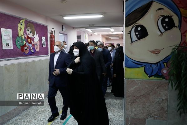 افتتاحیه طرح سنجش سلامت جسمانی و آمادگی تحصیلی نوآموزان