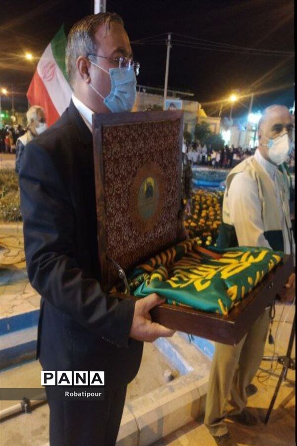 استقبال ازخدام امام رضا(ع) و جشن پیروزی