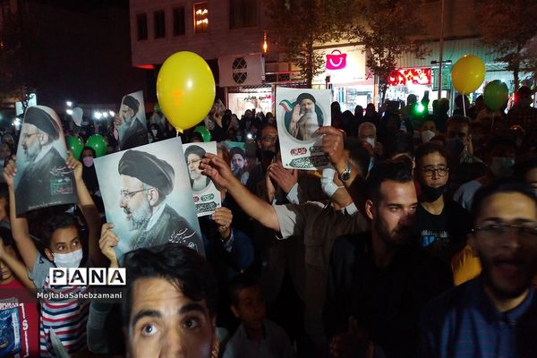 جشن دهه کرامت و پیروزی قاطع هشتمین منتخب مردم ایران