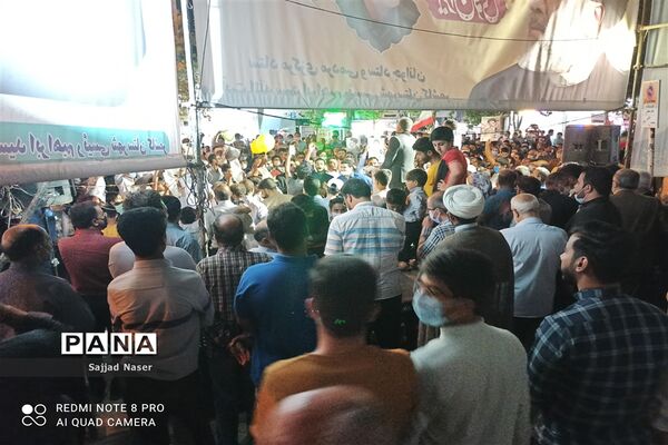 برگزاری مراسم دهه کرامت و جشن پیروزی دولت سیزدهم در کاشمر