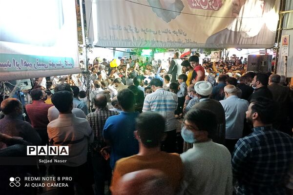برگزاری مراسم دهه کرامت و جشن پیروزی دولت سیزدهم در کاشمر