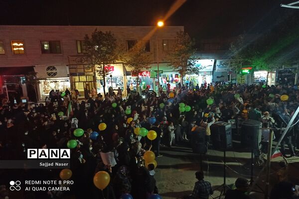 برگزاری مراسم دهه کرامت و جشن پیروزی دولت سیزدهم در کاشمر