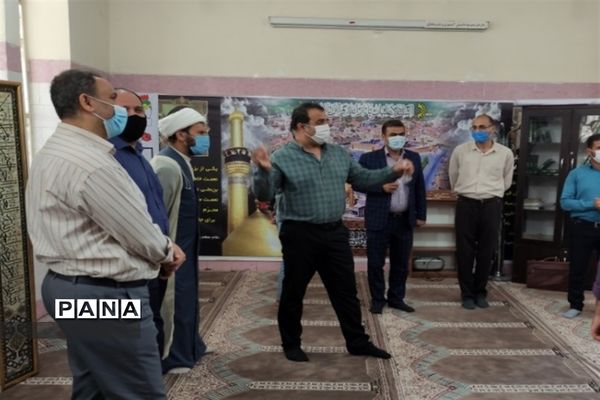 برگزاری مسابقه ورزشی دارت در آموزش و پرورش کارون