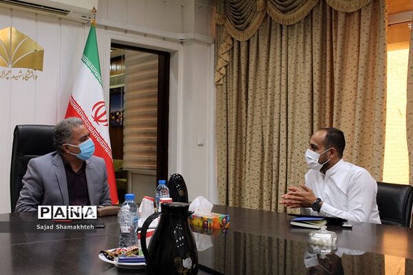 نشست خبری معاون دانشگاه شهید چمران با موضوع آزمون سراسری 1400
