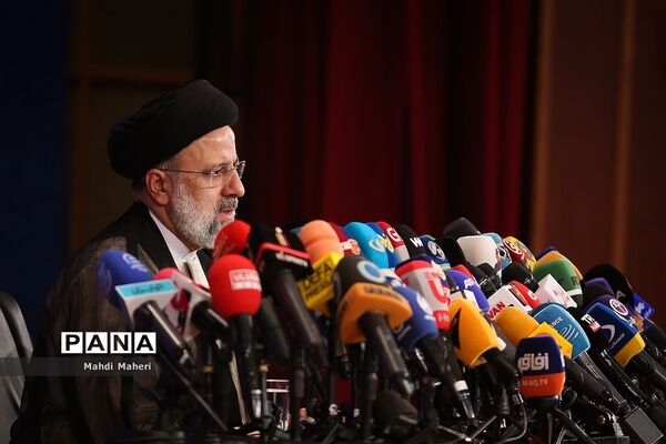 نشست خبری رئیس جمهور منتخب