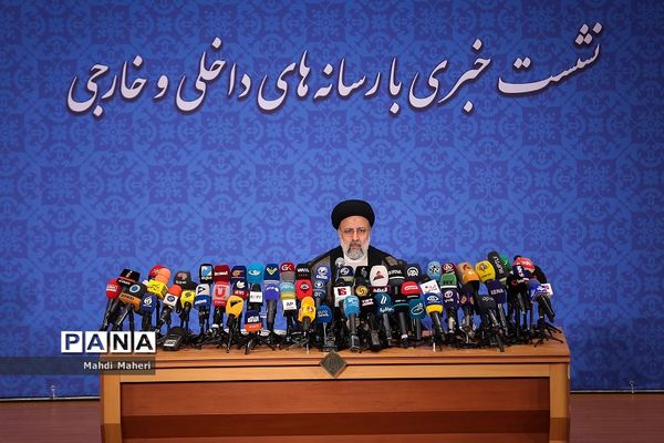 نشست خبری رئیس جمهور منتخب