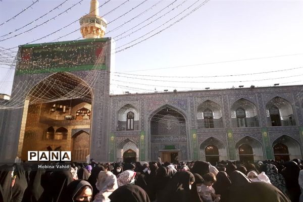 جشن میلاد امام رضا(ع) در مشهد مقدس