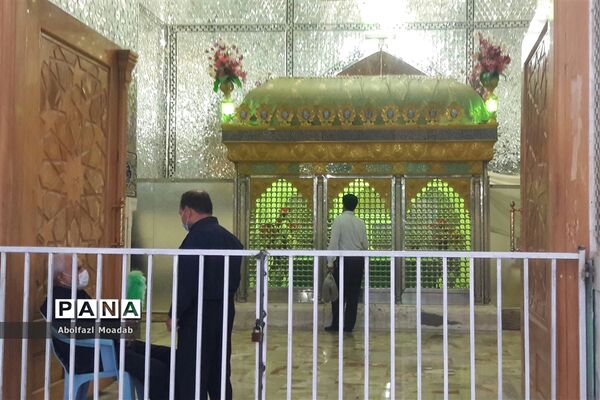 برگزاری جشن میلاد  امام رضا(ع) در امامزاده سید حمزه شهرستان کاشمر