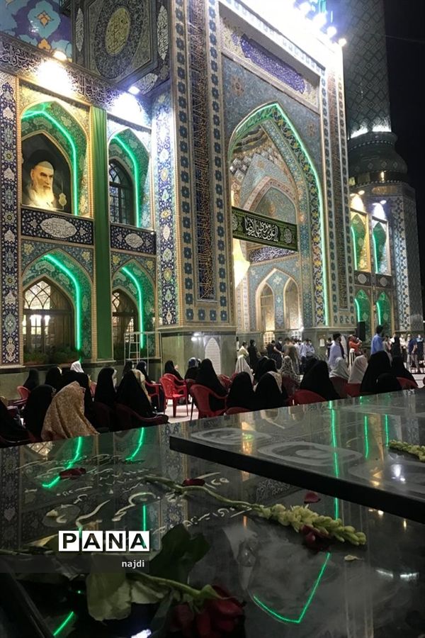 شب میلاد رئوف آل فاطمه در حرم امامزاده صالح