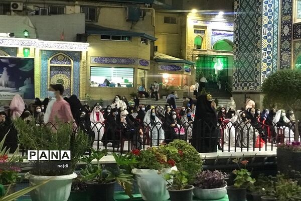 شب میلاد رئوف آل فاطمه در حرم امامزاده صالح