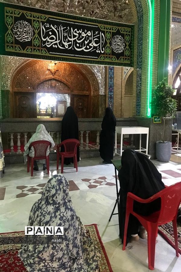 شب میلاد رئوف آل فاطمه در حرم امامزاده صالح