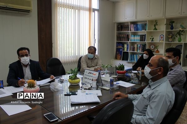 جلسه میز کار شهرستان‌ها و مناطق معاونت پرورشی و فرهنگی آموزش و پرورش استان بوشهر