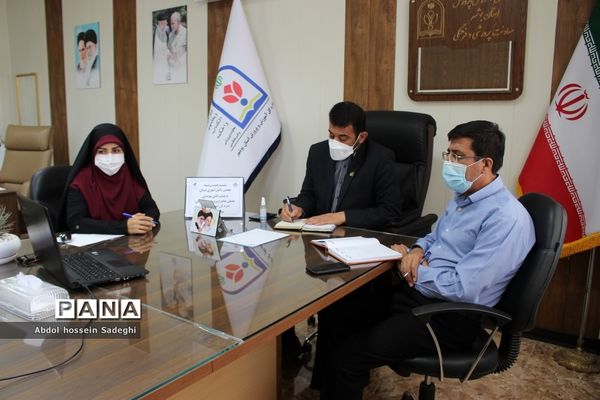 نشست هیات رئیسه مجلس دانش‌آموزی استان بوشهر