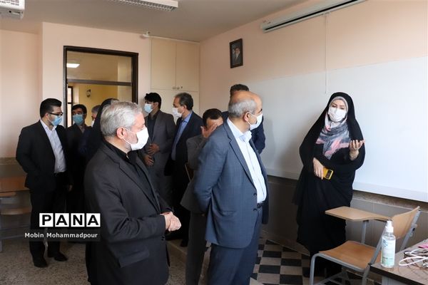 افتتاحیه سنجش سلامت جسمانی و آمادگی تحصیلی نوآموزان در سال تحصیلی 1400-1399