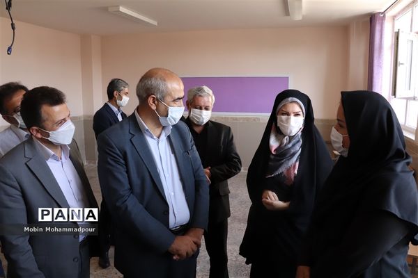 افتتاحیه سنجش سلامت جسمانی و آمادگی تحصیلی نوآموزان در سال تحصیلی 1400-1399