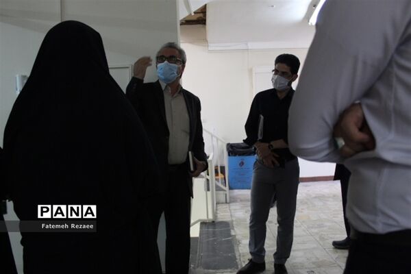 بازدید مدیرکل نوسازی استان زنجان از سازمان دانش‌آموزی