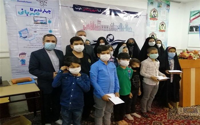 دانش آموزان برگزیده مسابقه «دلنوشته» موسسه دارالاکرام قم تجلیل شدند