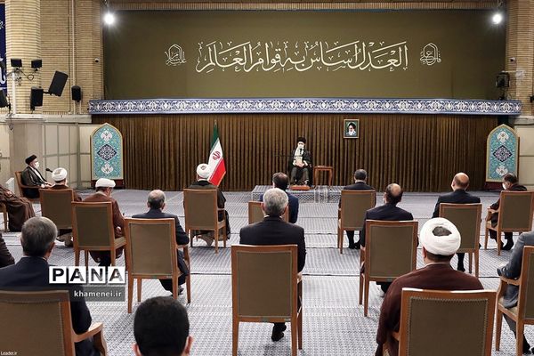 دیدار رئیس و مسئولان قوه قضائیه با رهبر معظم انقلاب اسلامی