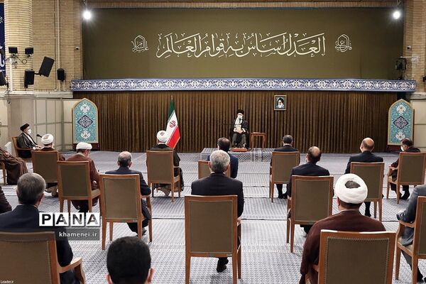 دیدار رئیس و مسئولان قوه قضائیه با رهبر معظم انقلاب اسلامی