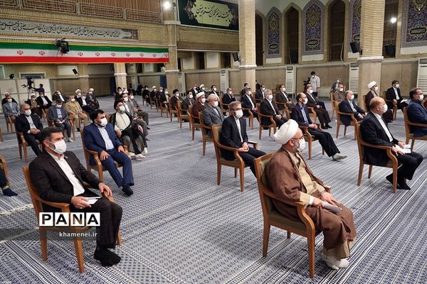 دیدار رئیس و مسئولان قوه قضائیه با رهبر معظم انقلاب اسلامی