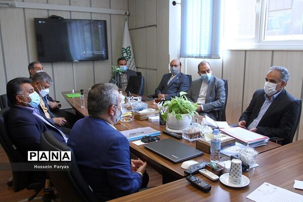 دیدار رئیس سازمان دانش‌آموزی با رئیس مرکز برنامه ریزی منابع انسانی و امور اداری وزارت آموزش و پرورش