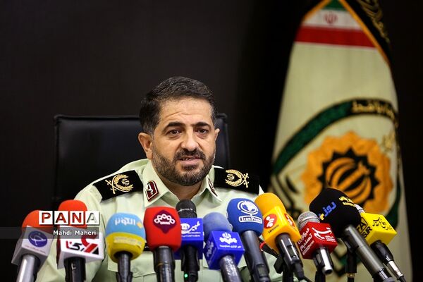 نشست خبری سخنگوی نیروی انتظامی