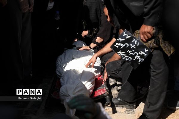 مراسم تشییع و خاکسپاری پیکر فتحعلی اویسی