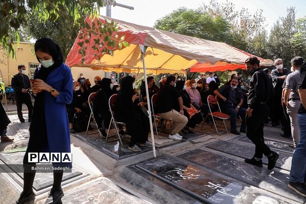 مراسم تشییع و خاکسپاری پیکر فتحعلی اویسی