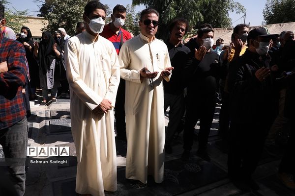 مراسم تشییع و خاکسپاری پیکر فتحعلی اویسی