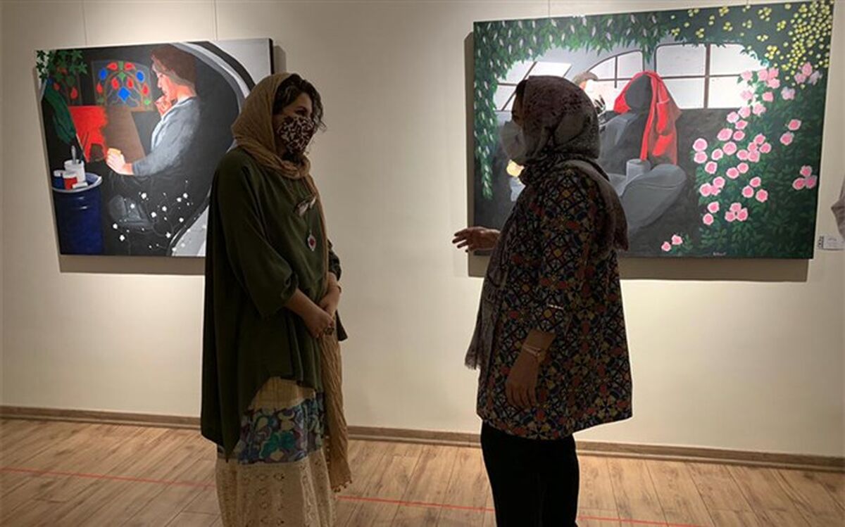 شوقی بیگی: در دنیای زنانه نمایشگاه «گاه خویش» مخاطب اولویت دارد