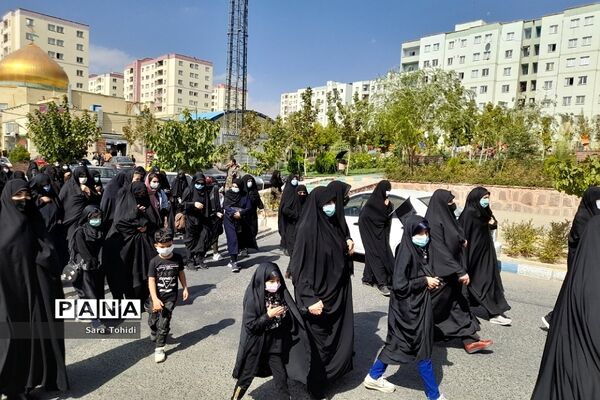 برگزاری دسته ‌عزاداری در پردیس