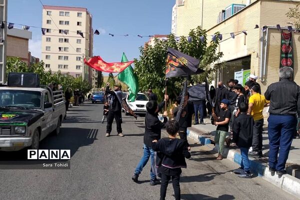 برگزاری دسته ‌عزاداری در پردیس