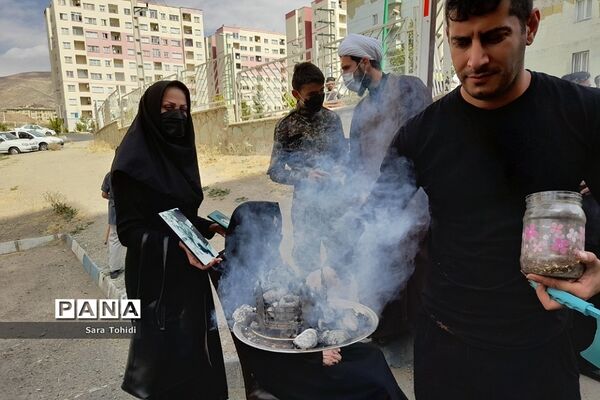 برگزاری دسته ‌عزاداری در پردیس