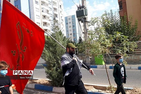 برگزاری دسته ‌عزاداری در پردیس