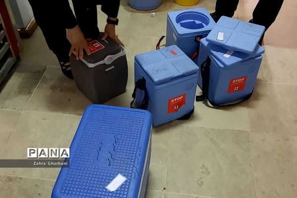 واکسیناسیون دانش‌آموزان شهرستان دماوند