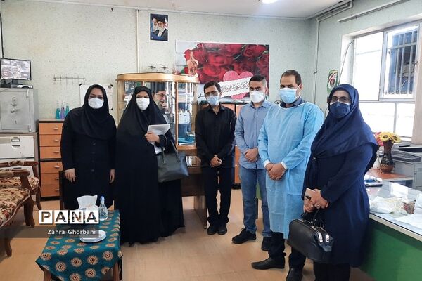 واکسیناسیون دانش‌آموزان شهرستان دماوند