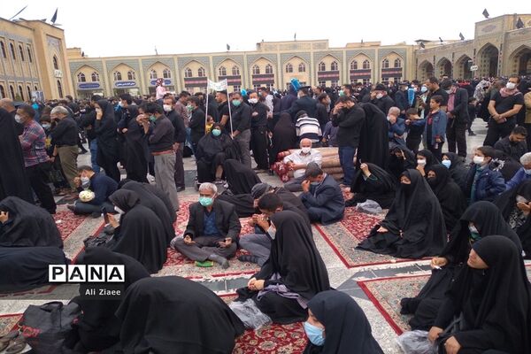 مشهد مقدس در سالروز شهادت امام رضا(ع)