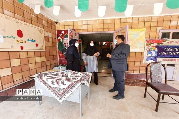 اولین قطار سلامت دانش‌آموزان در ایستگاه  ناحیه یک بهارستان متوقف شد