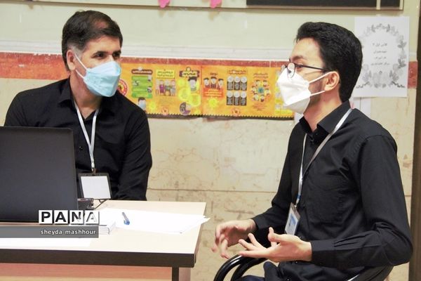 واکسیناسیون دانش‌آموزان مدارس ناحیه یک ری