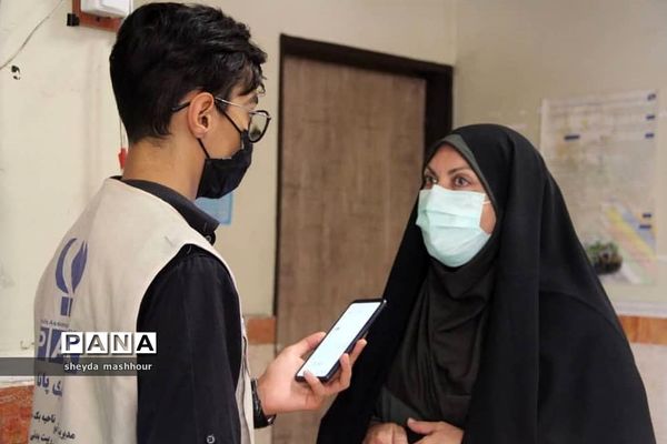 واکسیناسیون دانش‌آموزان مدارس ناحیه یک ری