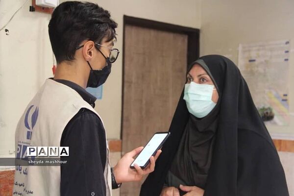واکسیناسیون دانش‌آموزان مدارس ناحیه یک ری