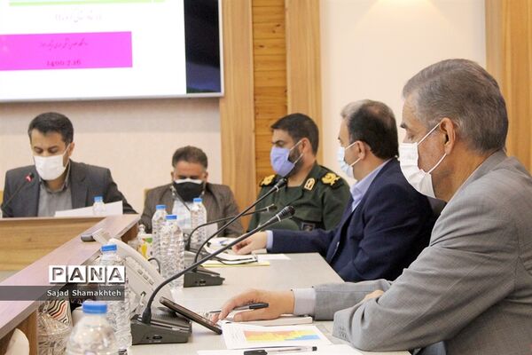 نشست استانی ستاد مقابله با کرونا خوزستان