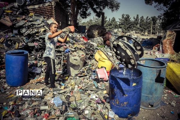 جایی میان زباله‌ها