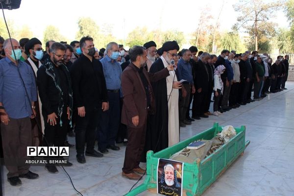 تشییع پیکر معلم هنرمند محمود مدنی